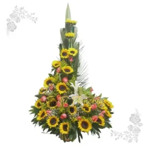 Ramo Floral Girasoles en Cascada TR8