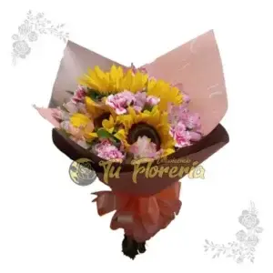 Bouquet de Mano en Girasoles B14
