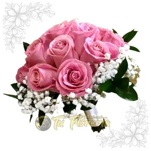 Bouquet de Mano en Rosas de Novia B20