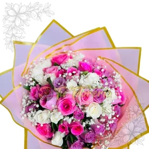 Bouquet de Mano en Rosas B33