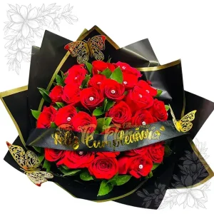 Bouquet de Mano en Rosas B32