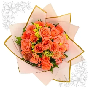 Bouquet de Mano en Rosas B31